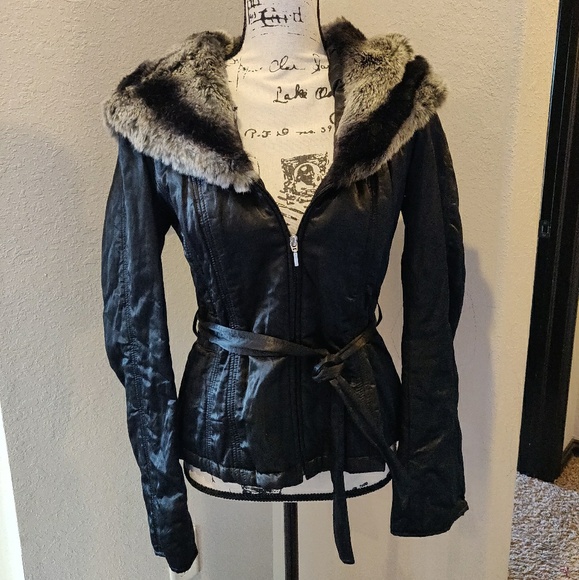 Cache Jackets & Blazers - Cache Fur Jacket